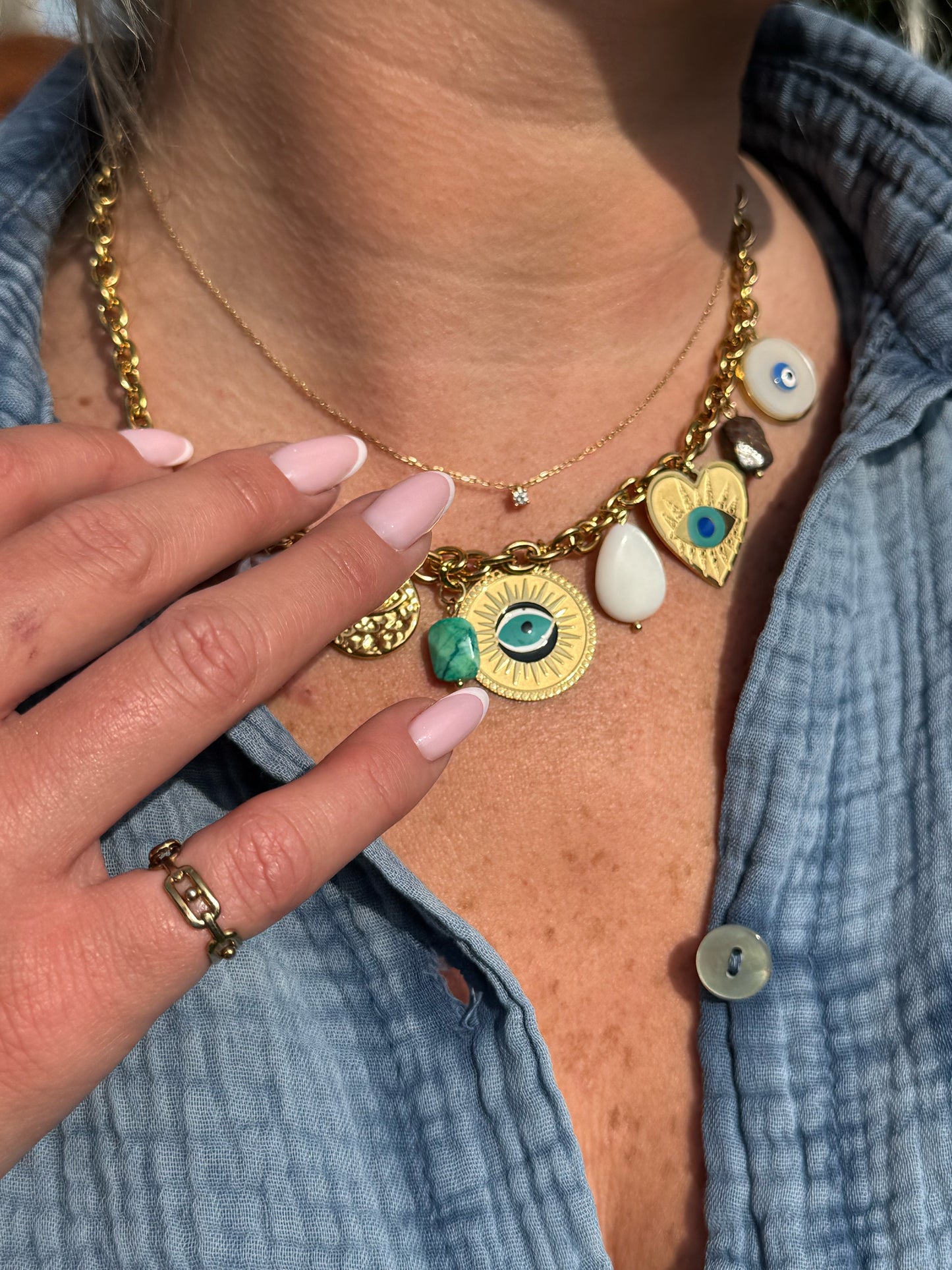 Collier Corfou or