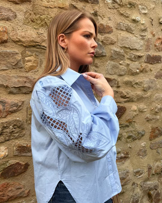 Chemise "Anton" bleu
