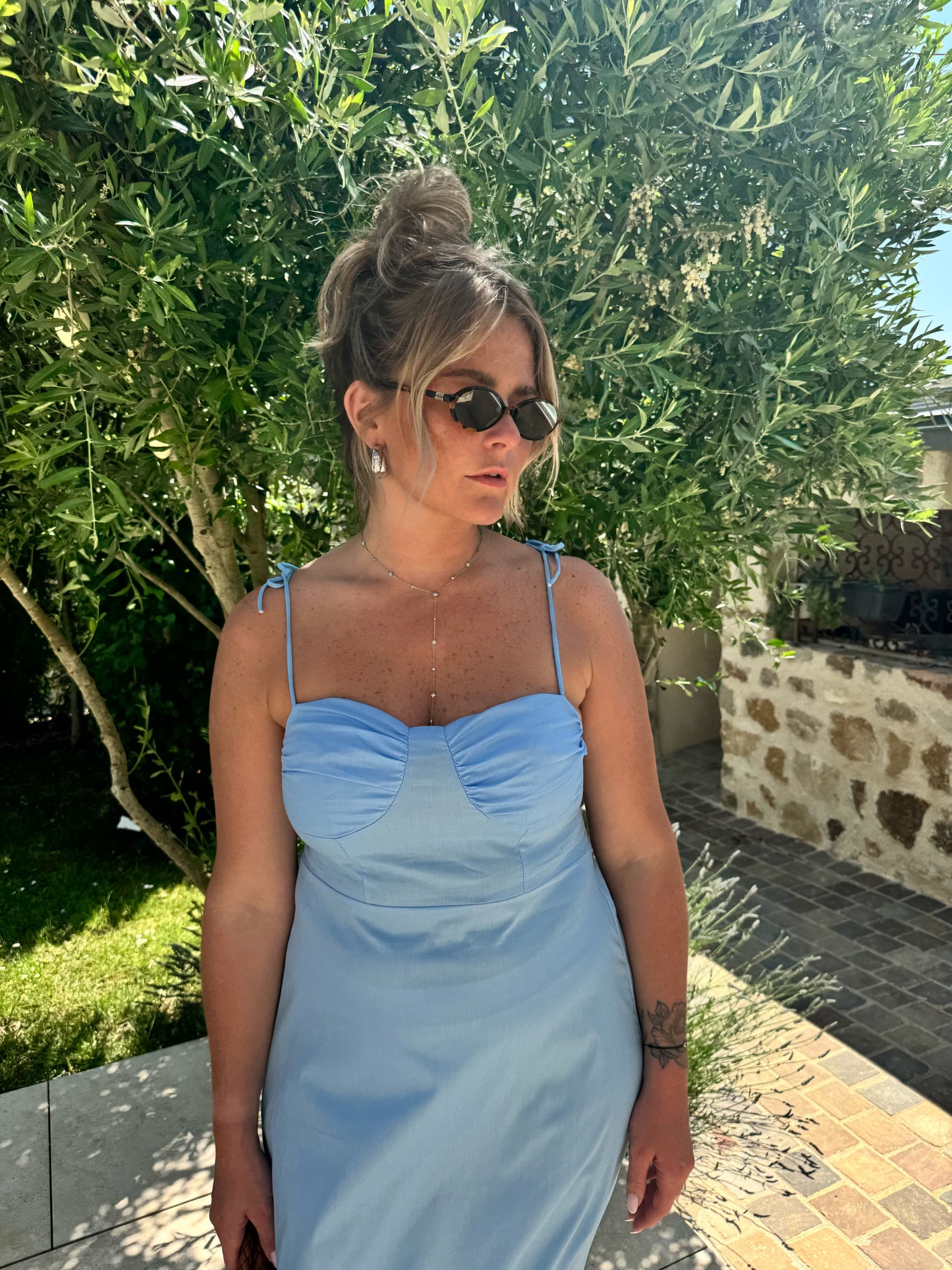 Robe Betty bleu ciel