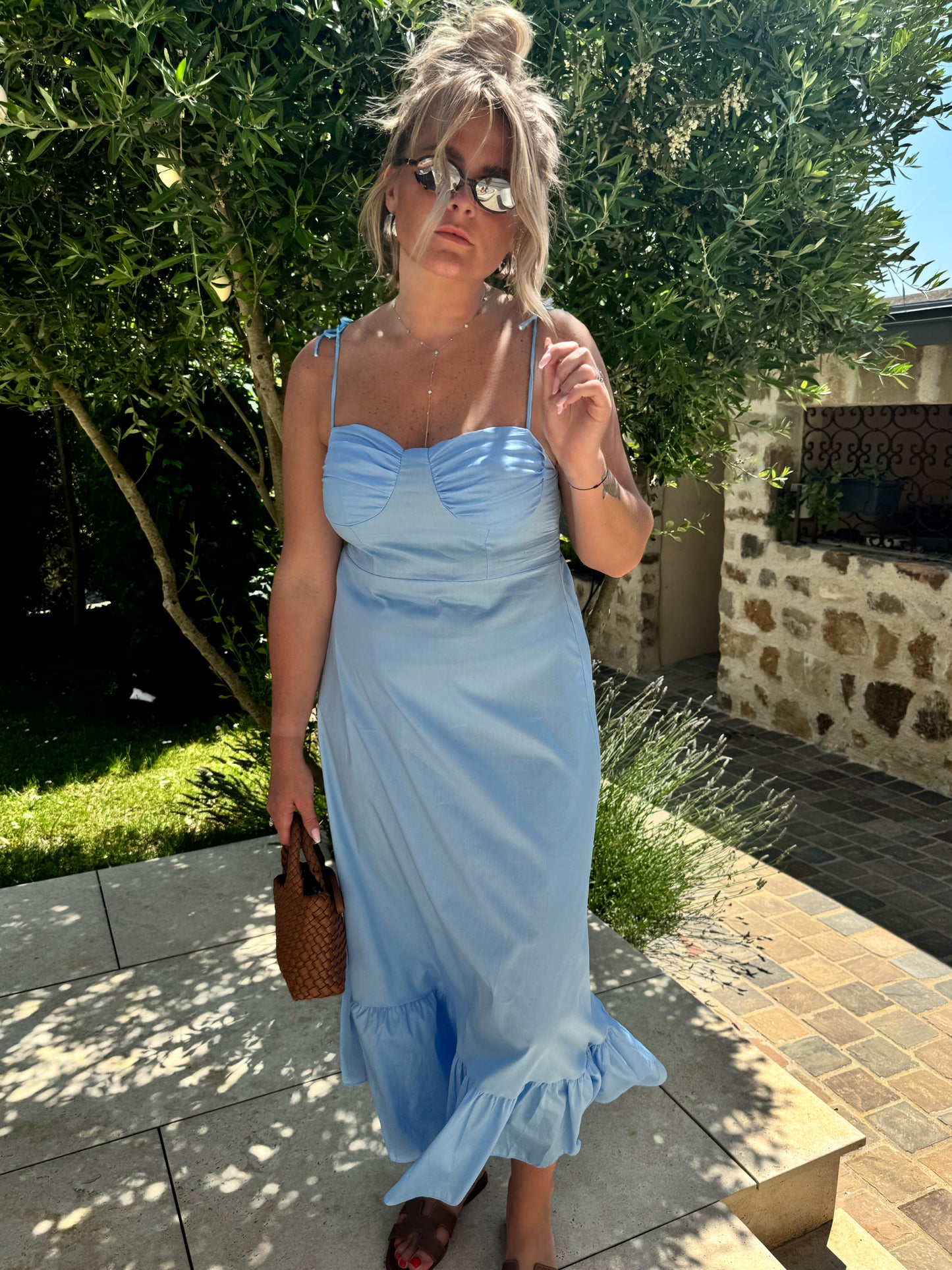 Robe Betty bleu ciel