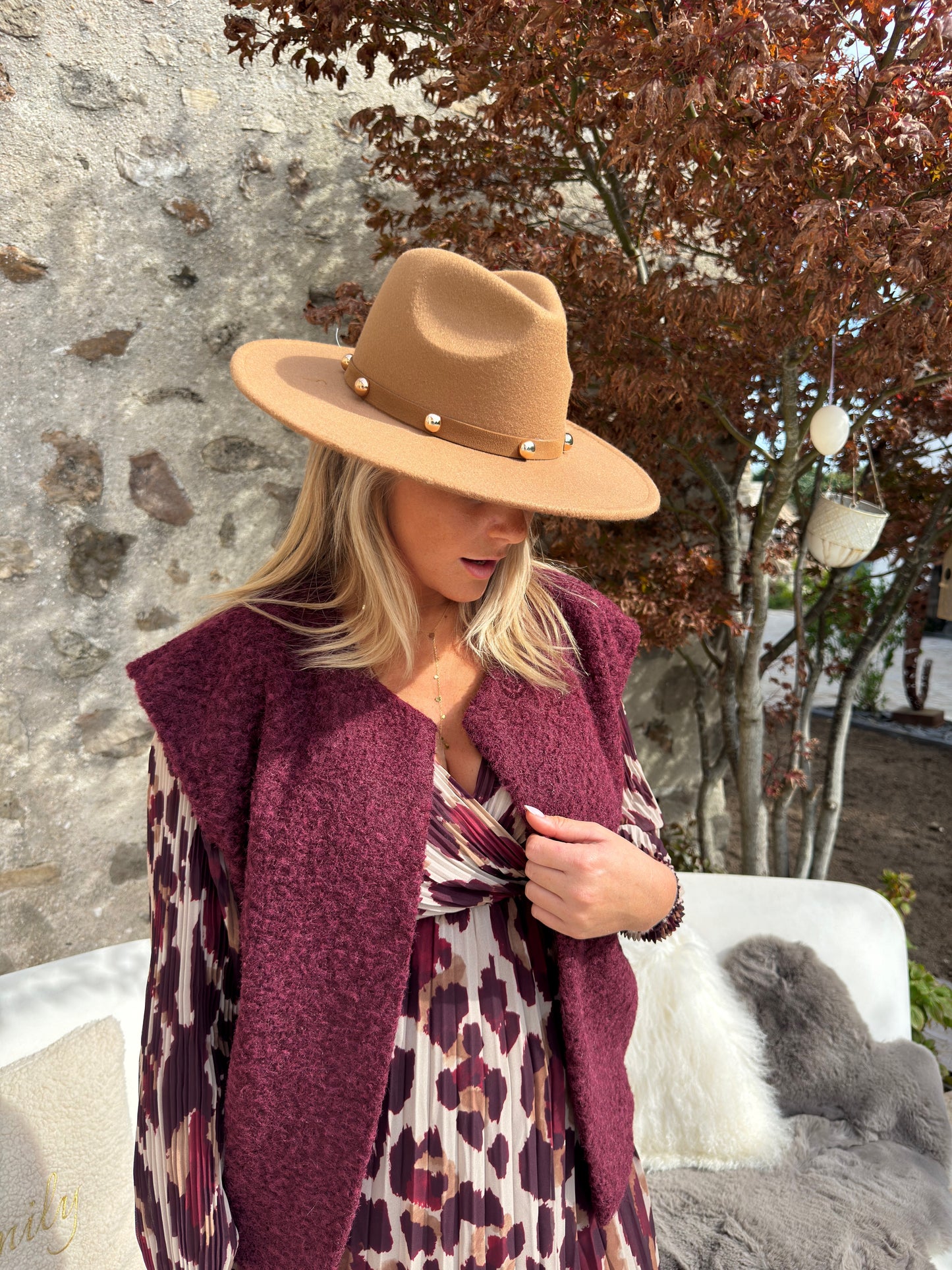 Chapeau Camel " Palma"