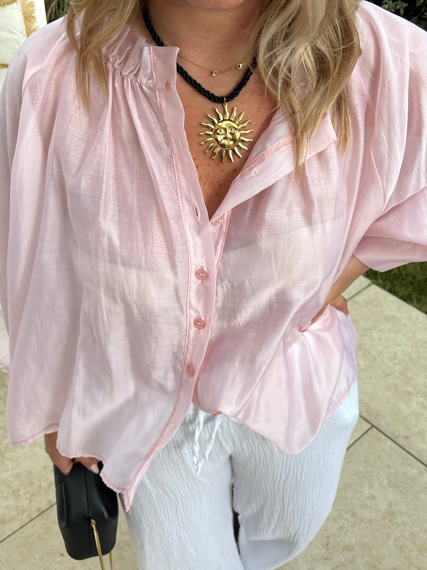 Blouse Perine rose