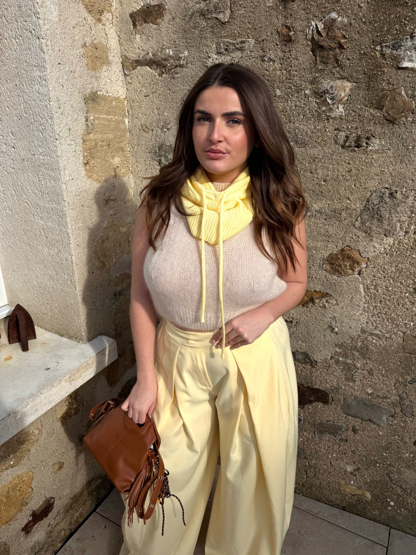 Pantalon "Fabien " - Jaune