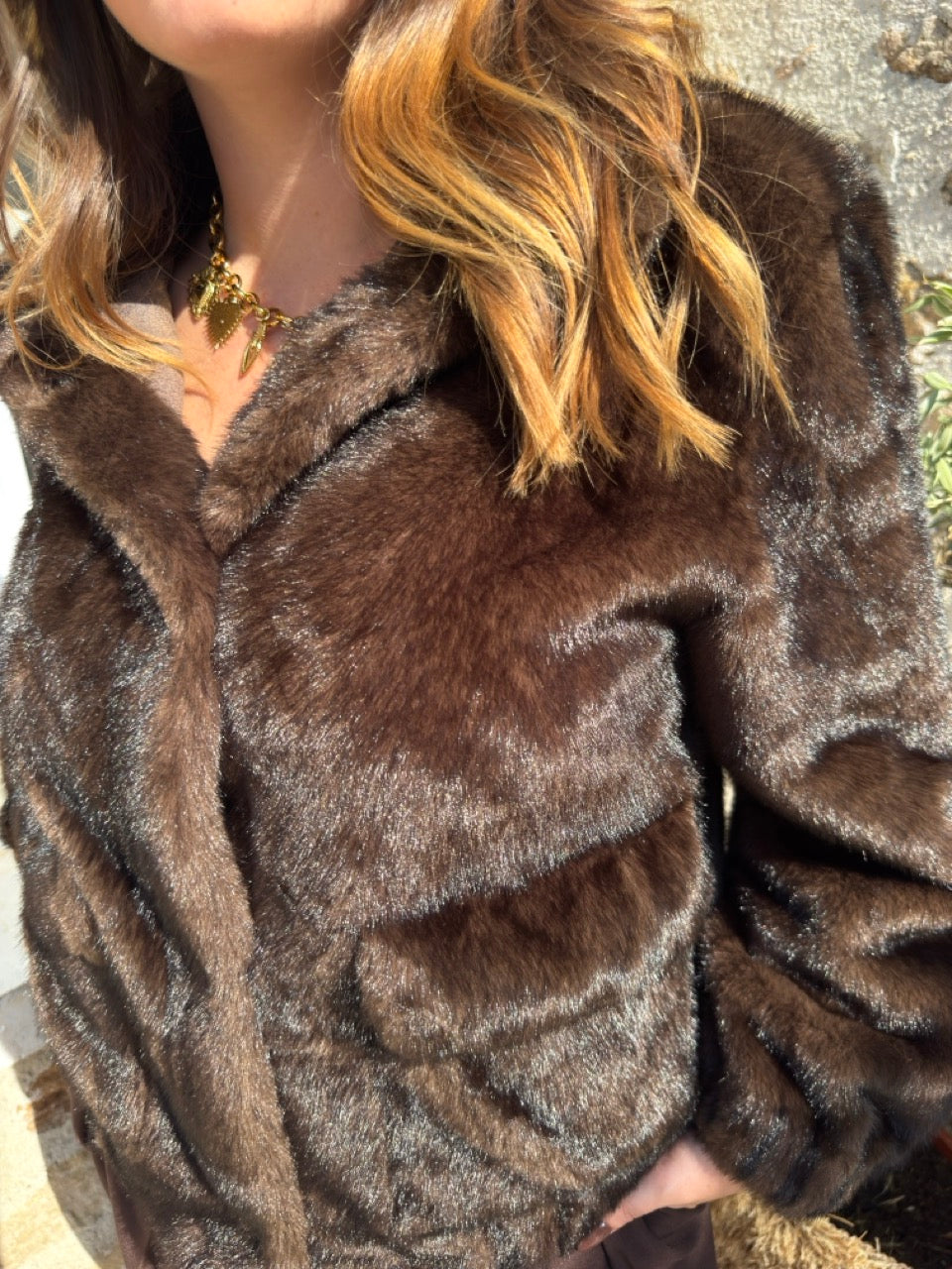 Manteau "Moscou" chocolat