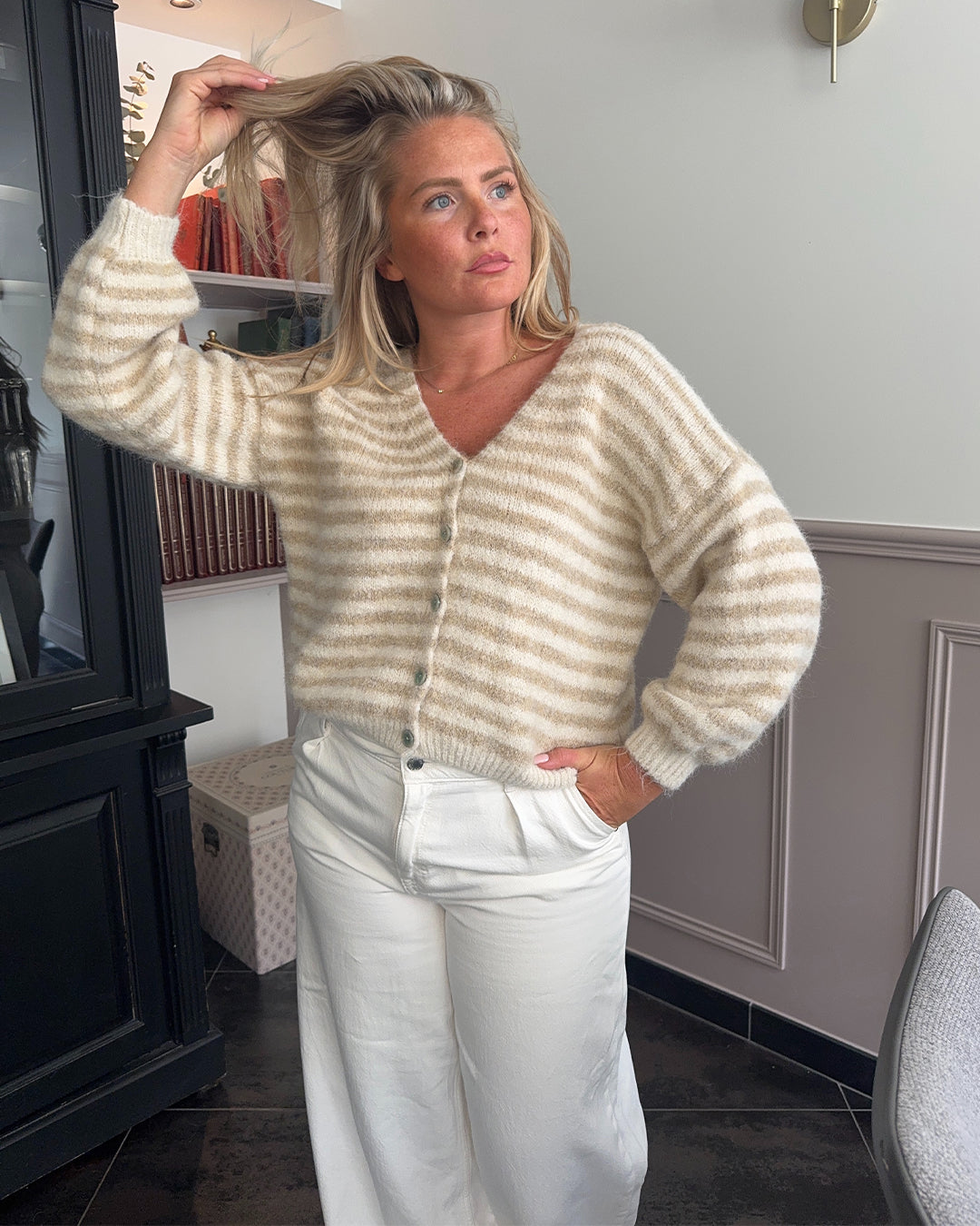 Gilet Sugar beige