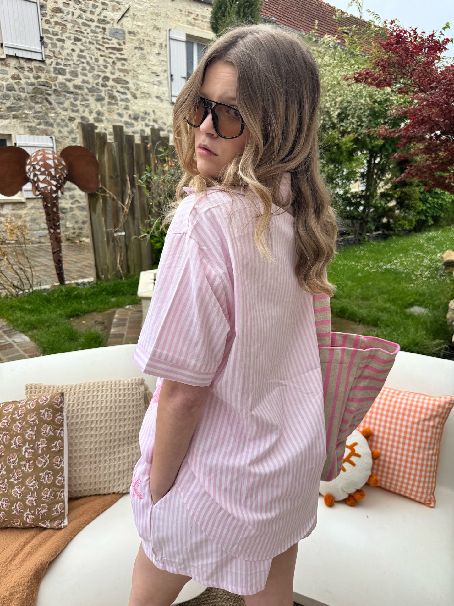 Ensemble "Sunny" - Rose