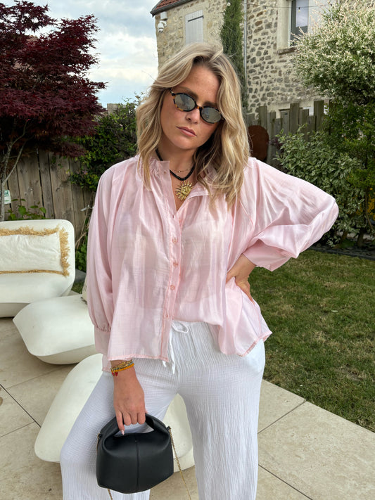 Blouse Perine rose