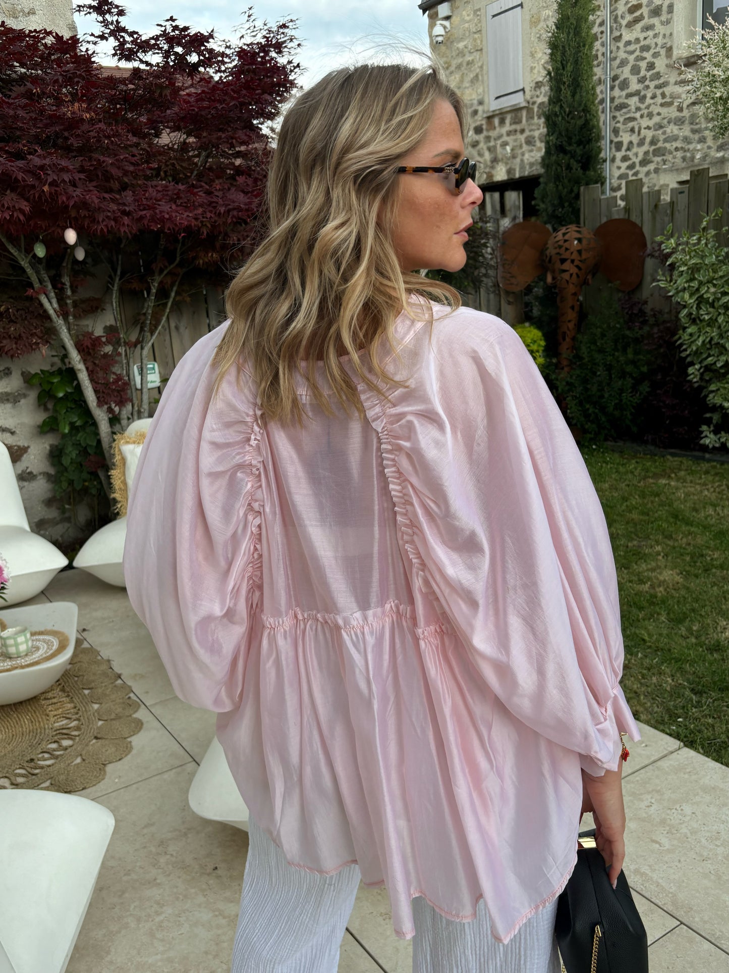 Blouse Perine rose