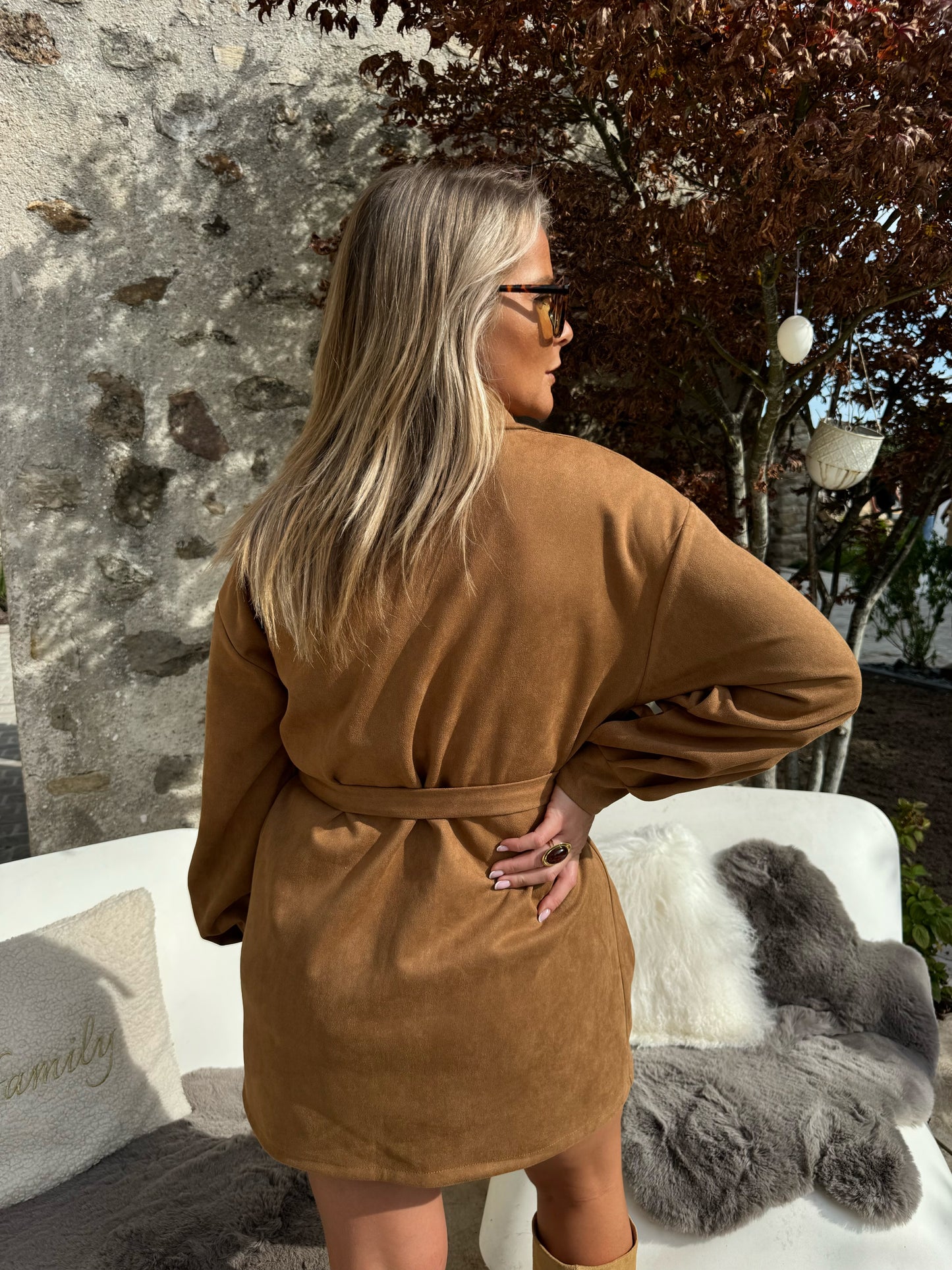 Robe suedine « Orlean »