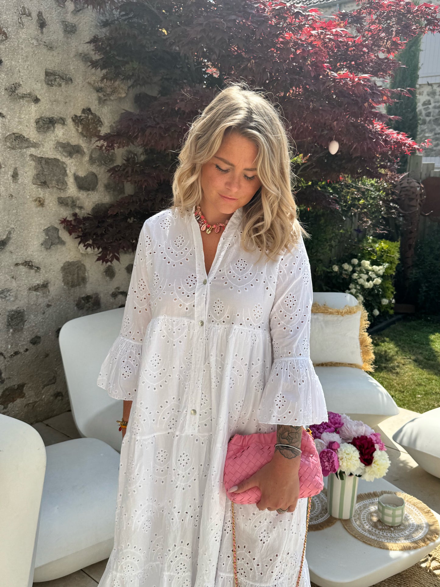 Robe Carole blanche