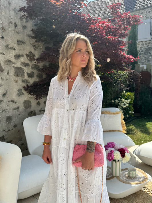 Robe Carole blanche