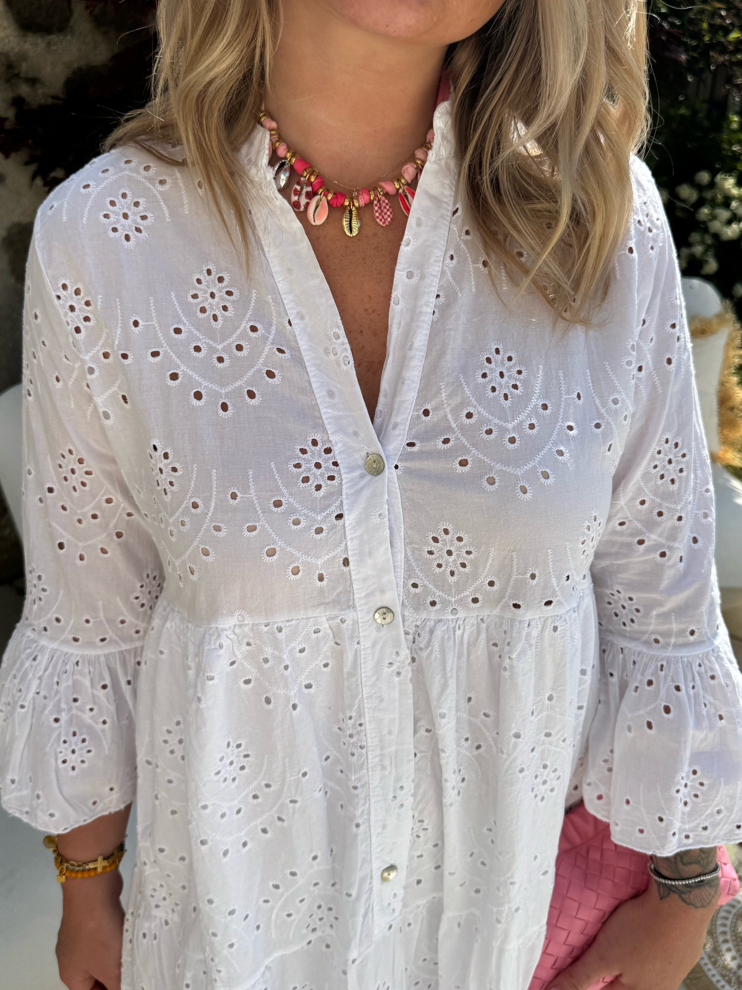 Robe Carole blanche