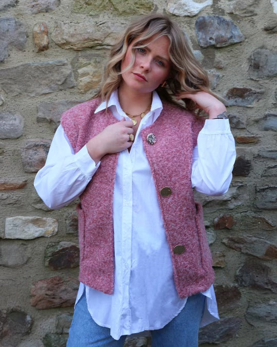 Veste sans manche "Bardot"