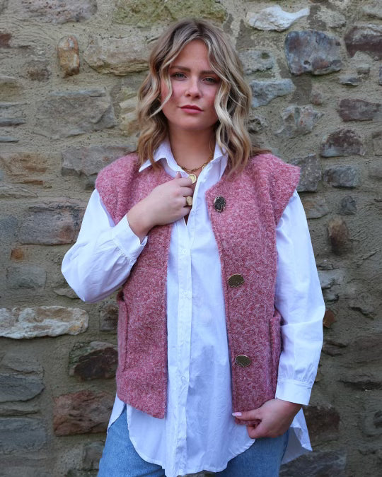Veste sans manche "Bardot"