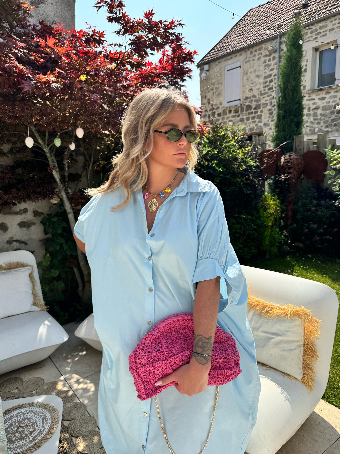 Robe citadelle bleue
