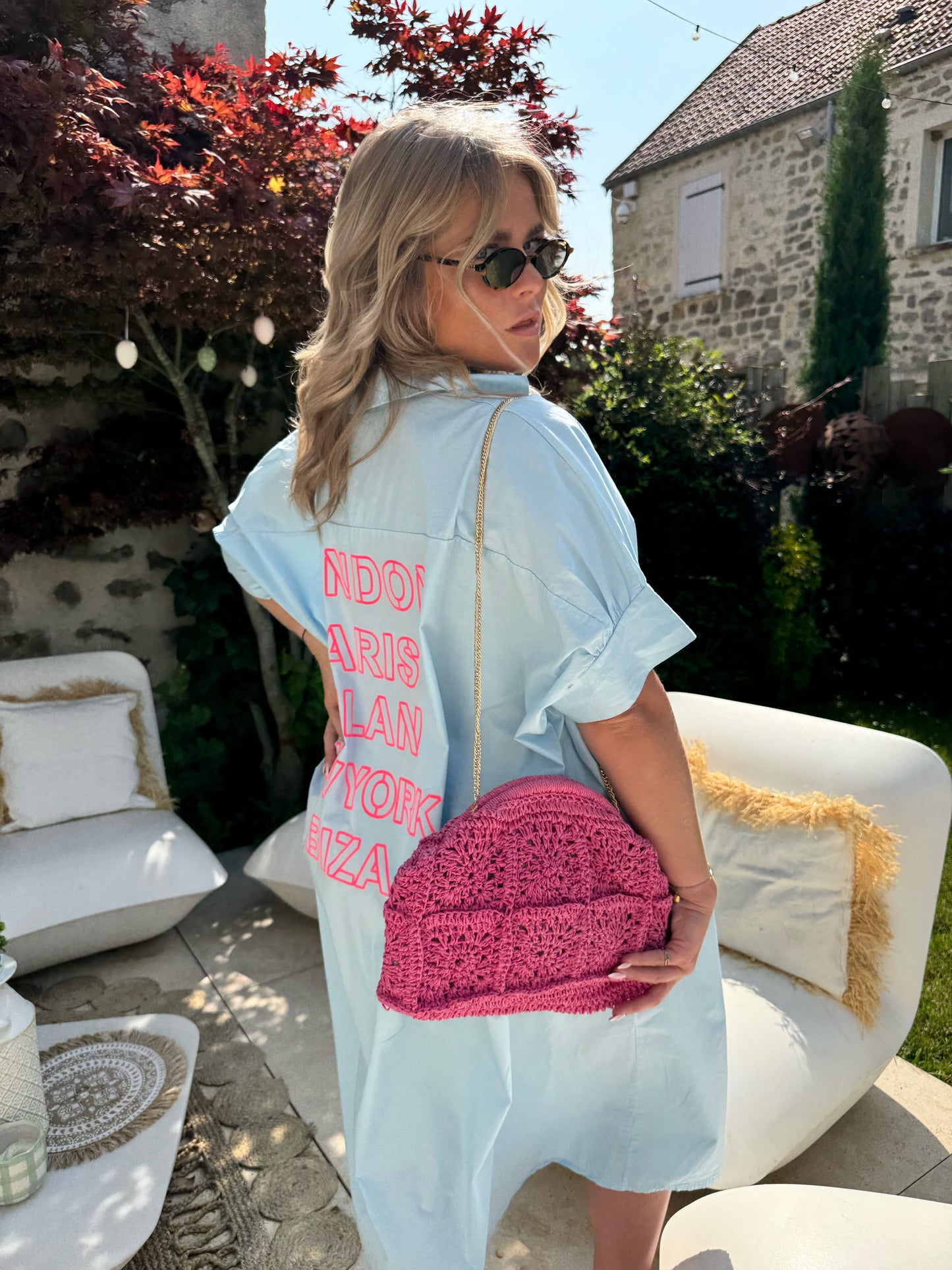 Robe citadelle bleue