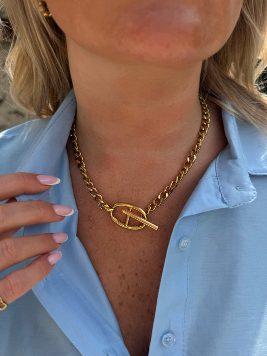 Collier Deva chaine or