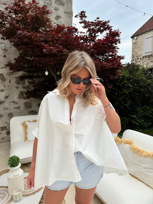 Blouse Monet blanche