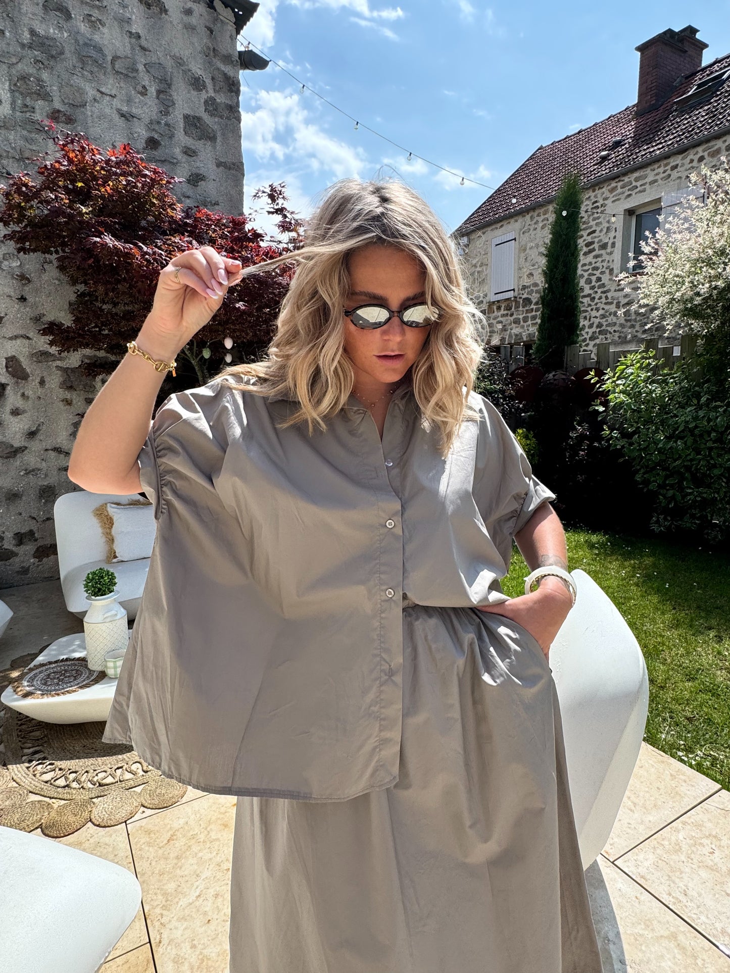 Ensemble Montmartre taupe