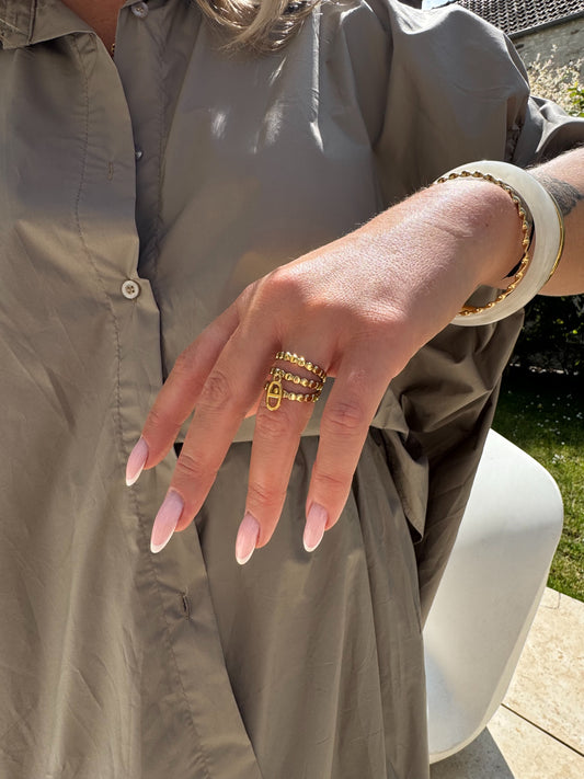 Bague Deva tripe or