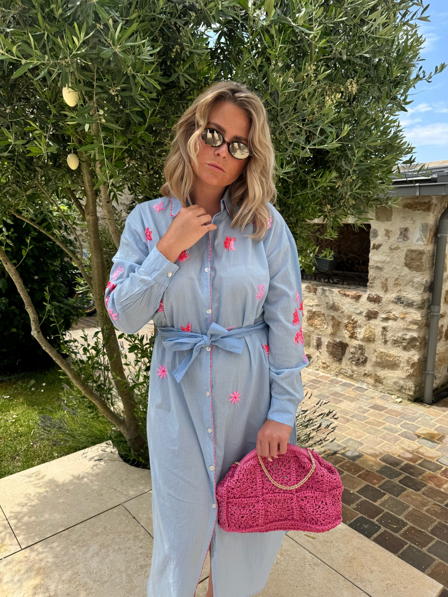 Robe Marrakech bleu
