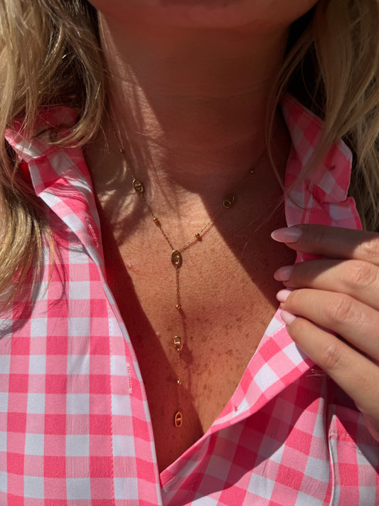 Collier Deva fin or
