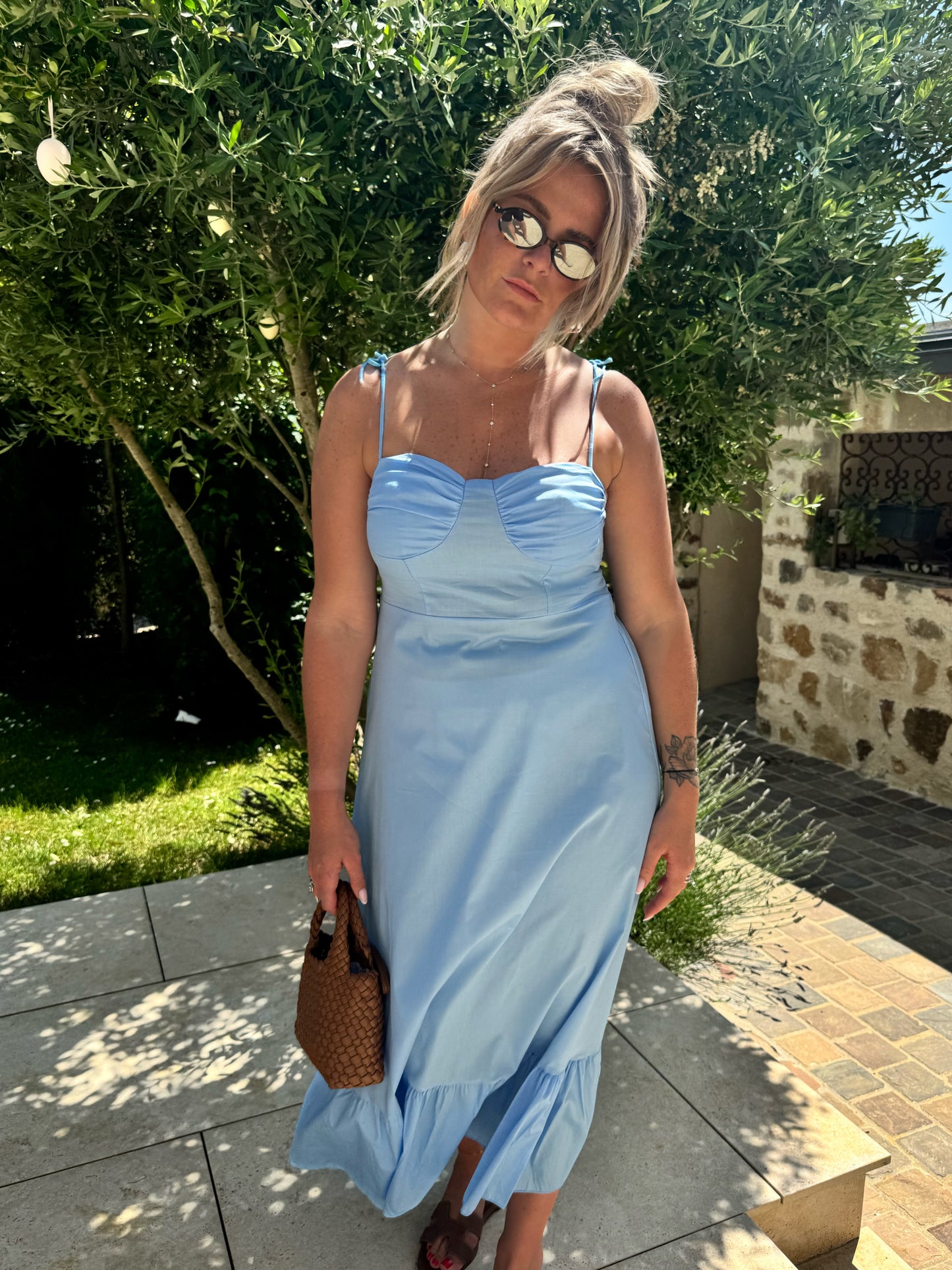Robe Betty bleu ciel