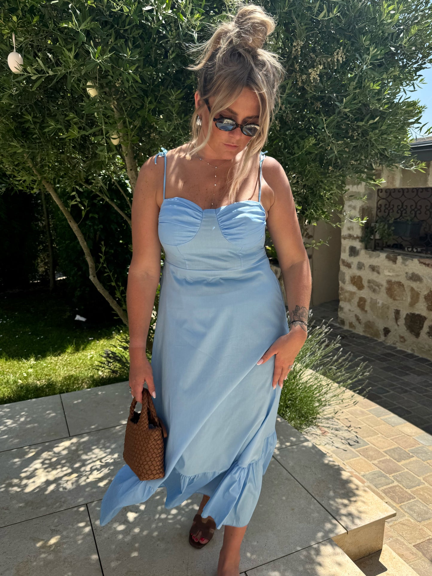 Robe Betty bleu ciel