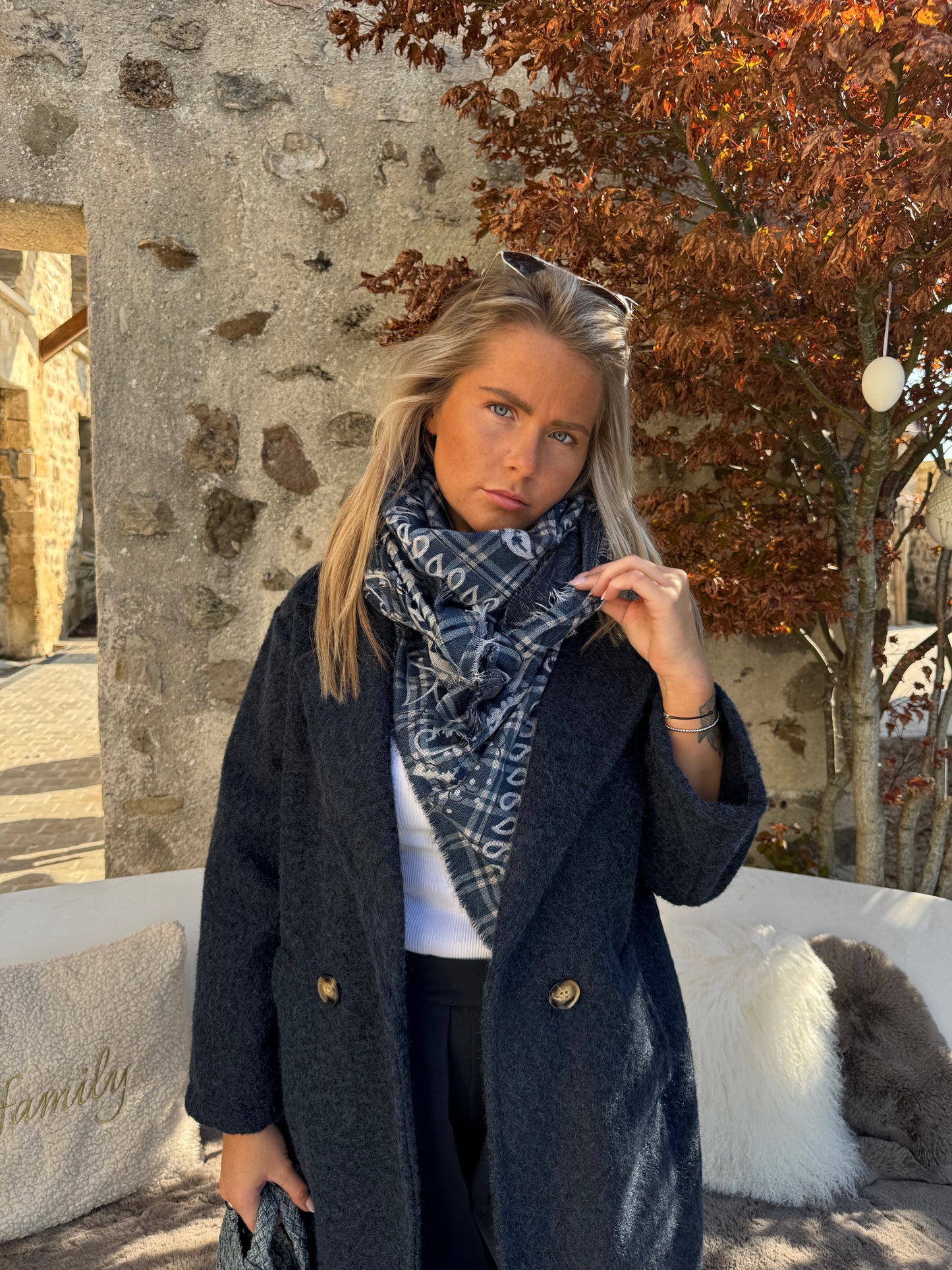 Manteau "Paul" marine