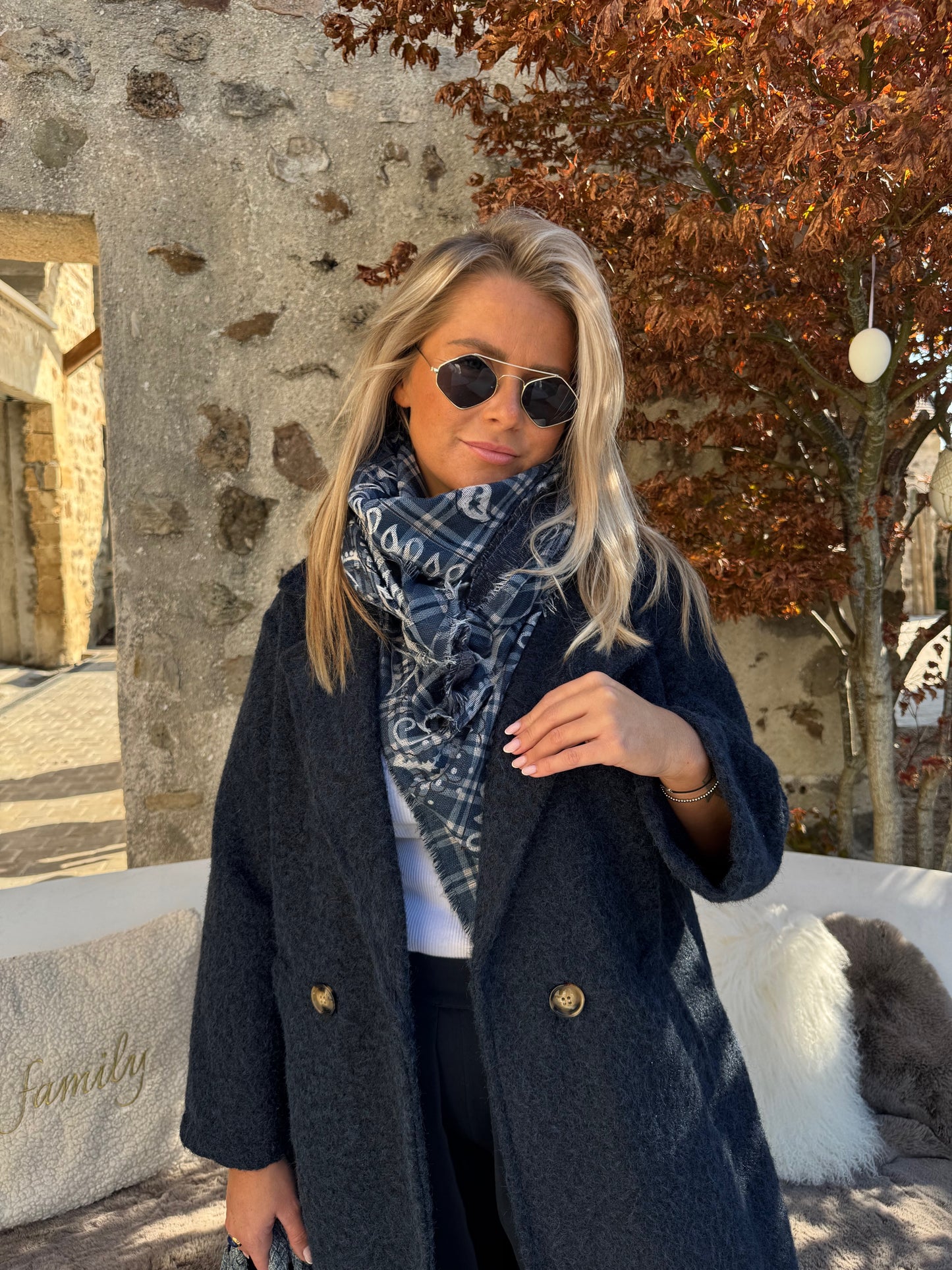 Manteau "Paul" marine