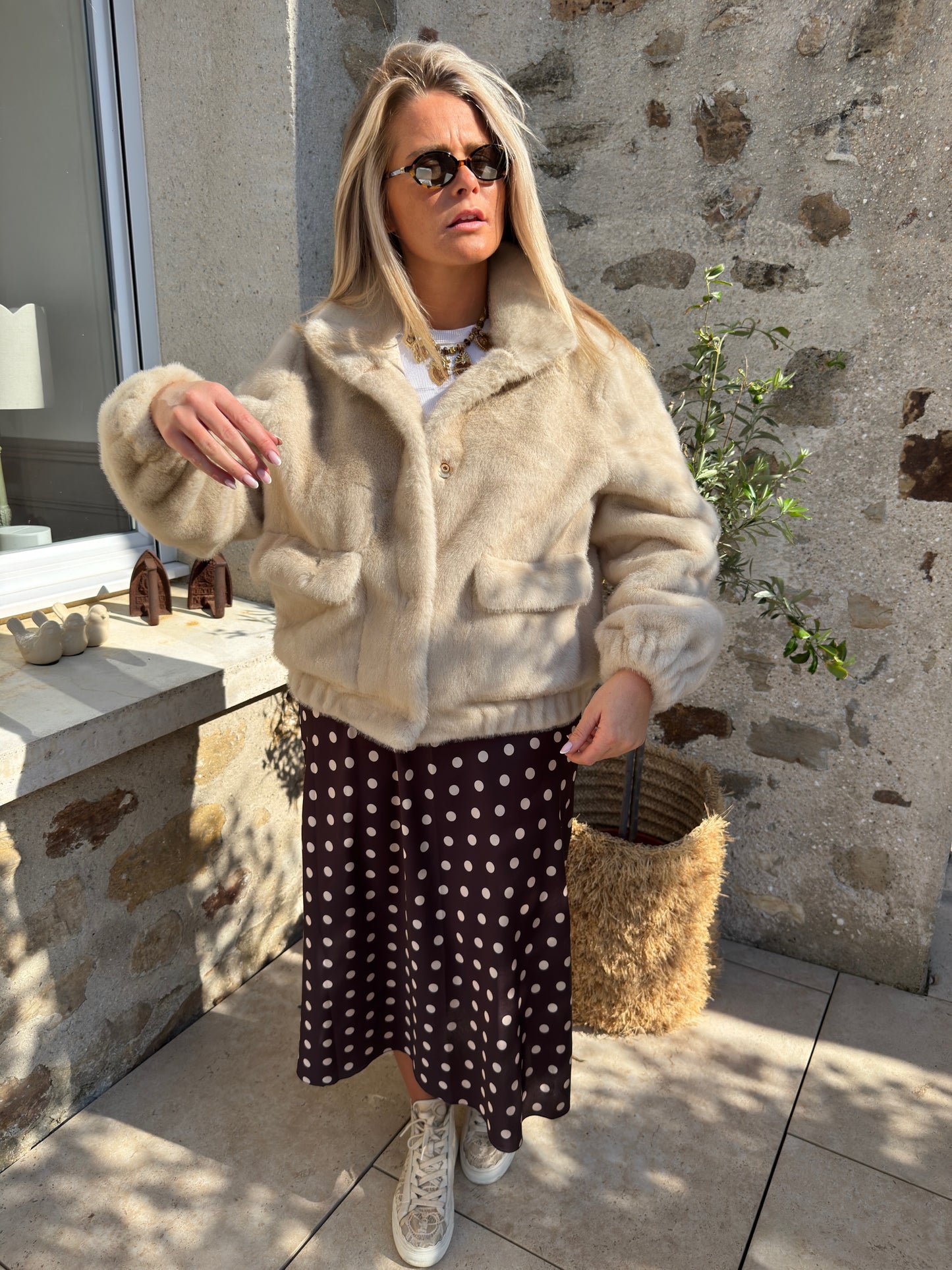 Manteau "Moscou" beige