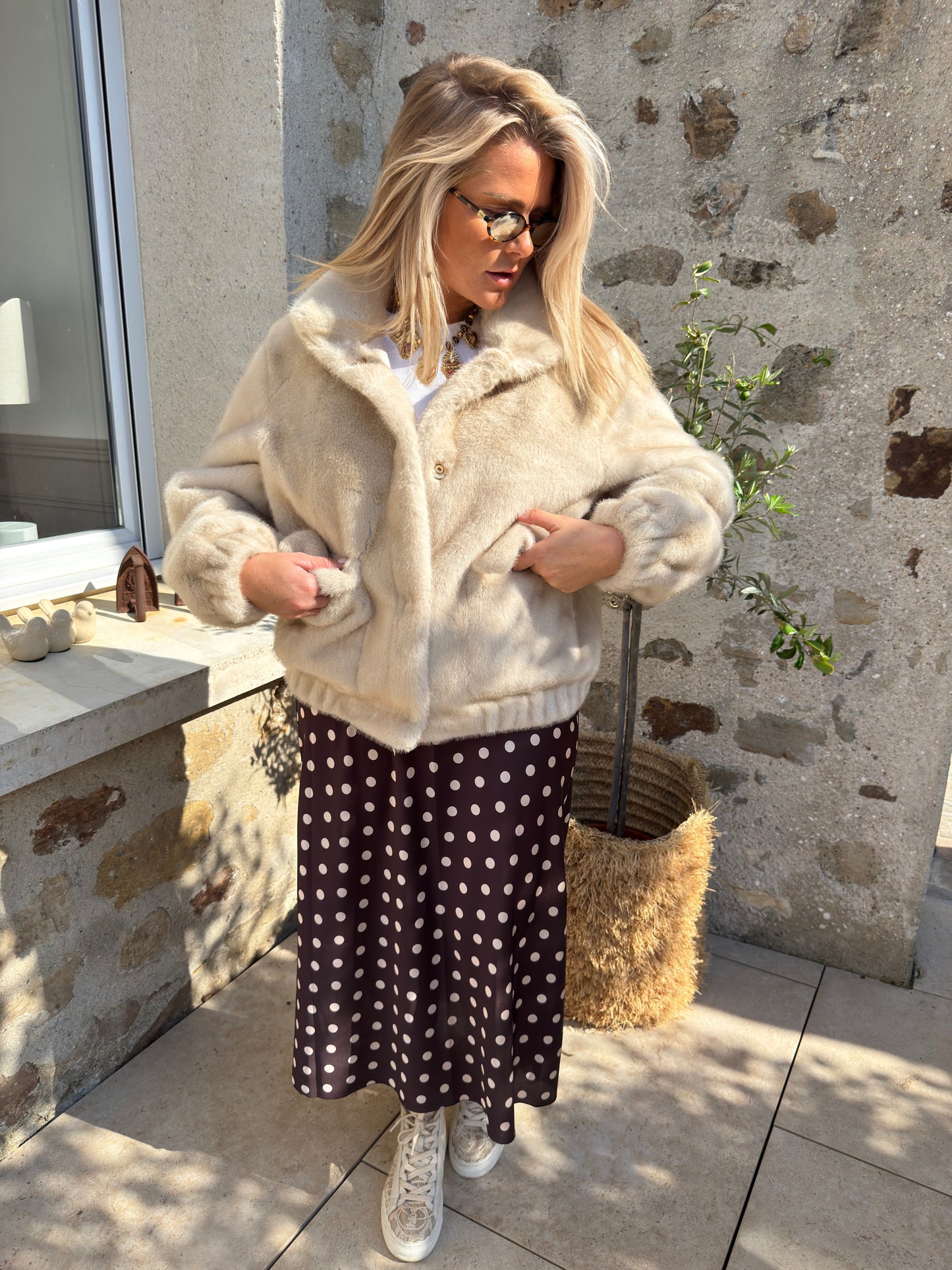 Manteau "Moscou" beige