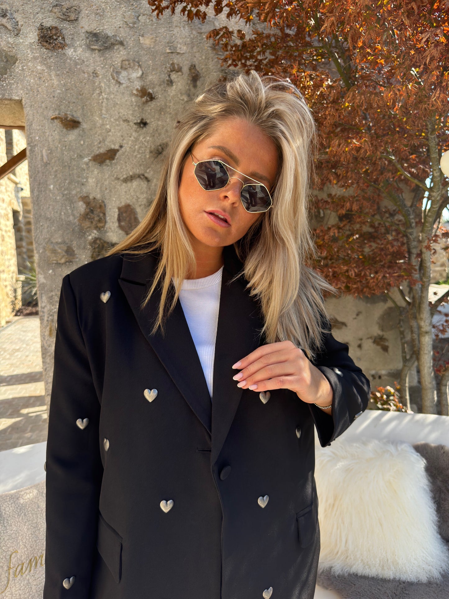 Veste blazer "Love" Black