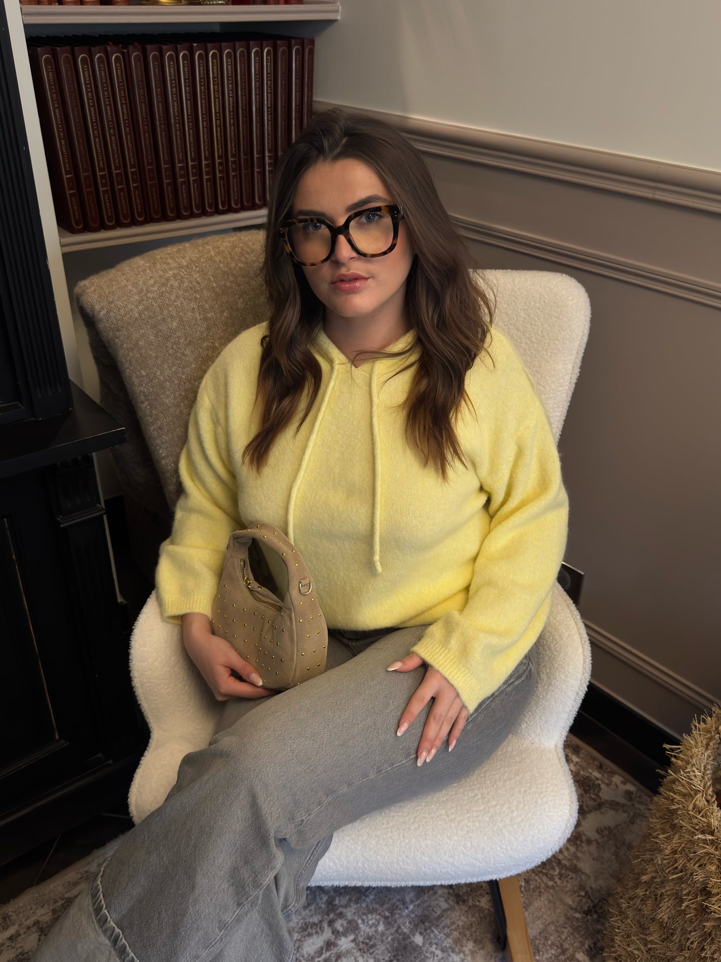 Pull Capucine - Jaune