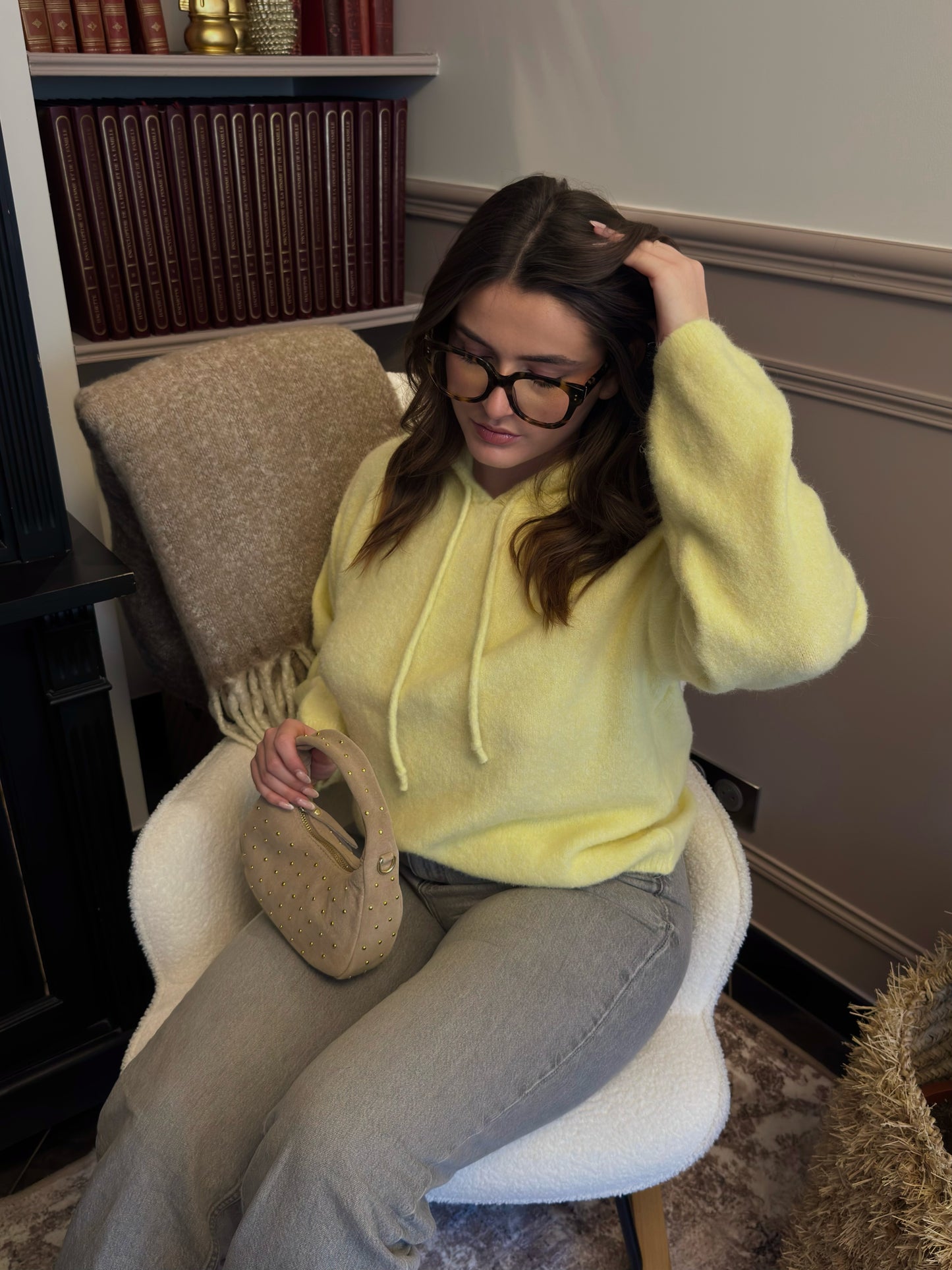 Pull Capucine - Jaune