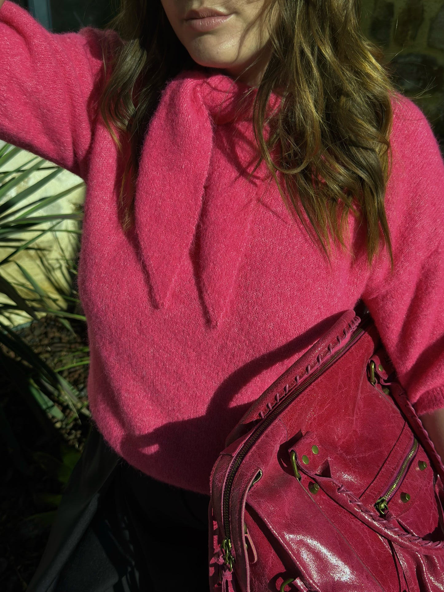 Pull " Claudie" - Rose