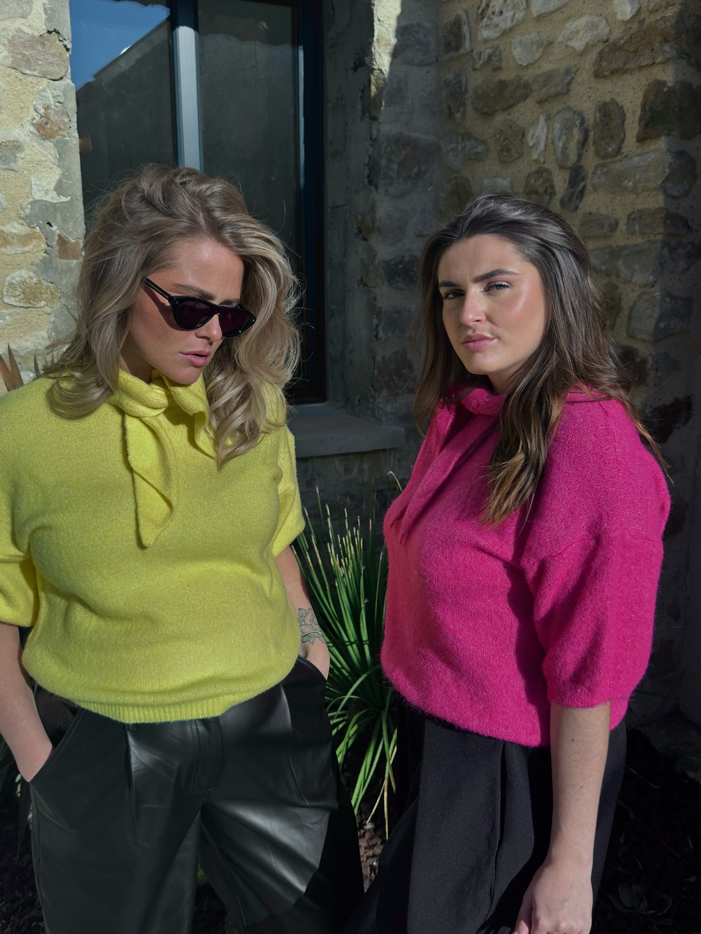 Pull " Claudie" - Rose