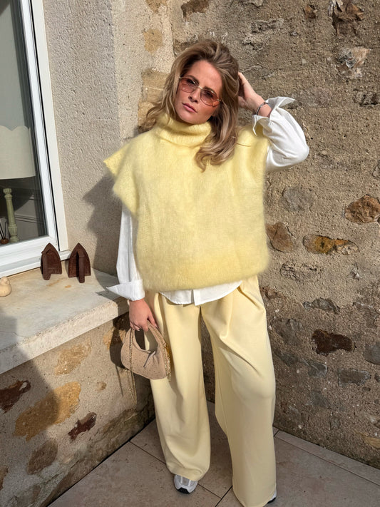 Pantalon "Jogger " - Jaune