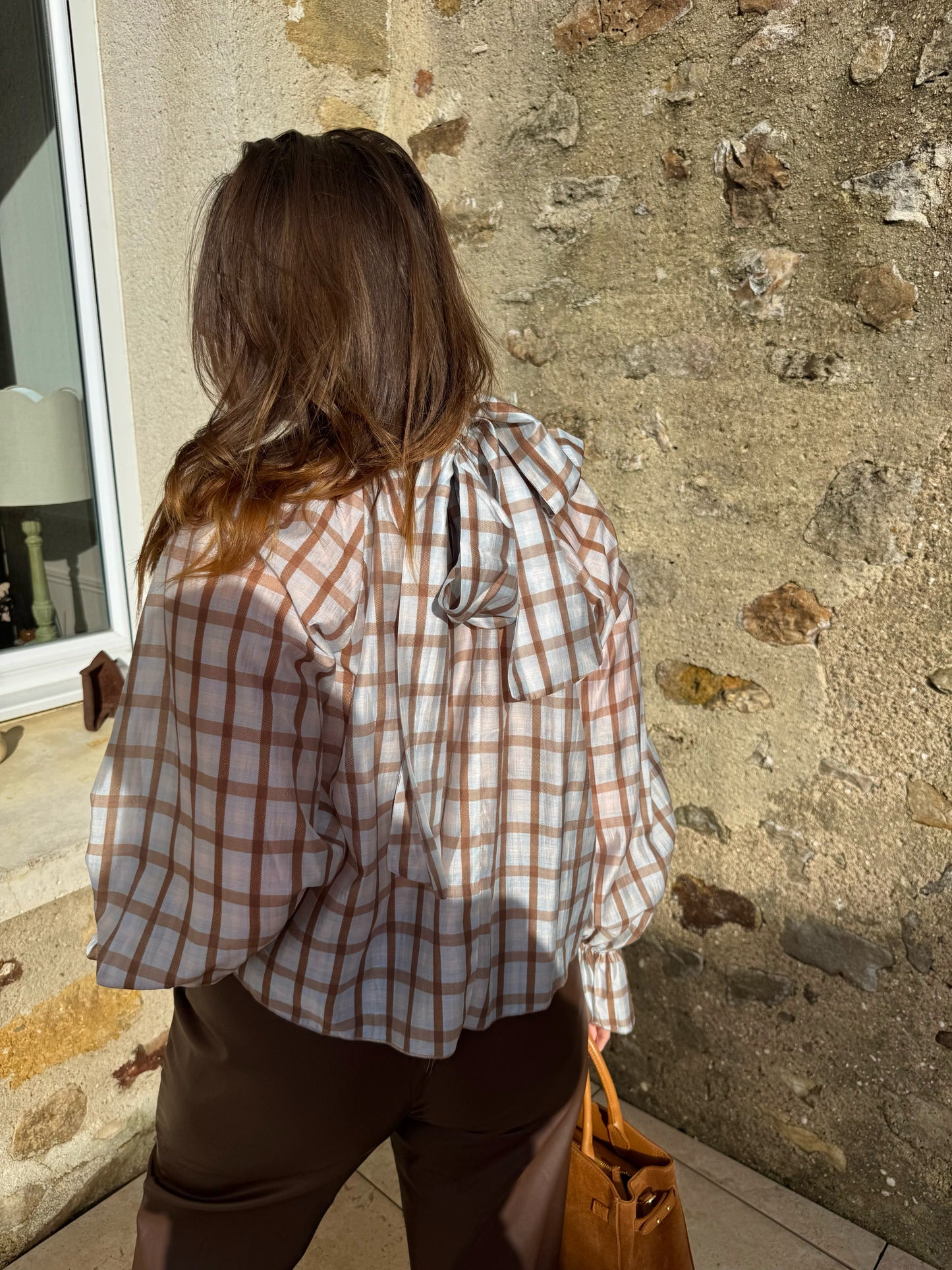 Blouse " Ralph " - Bleu ciel