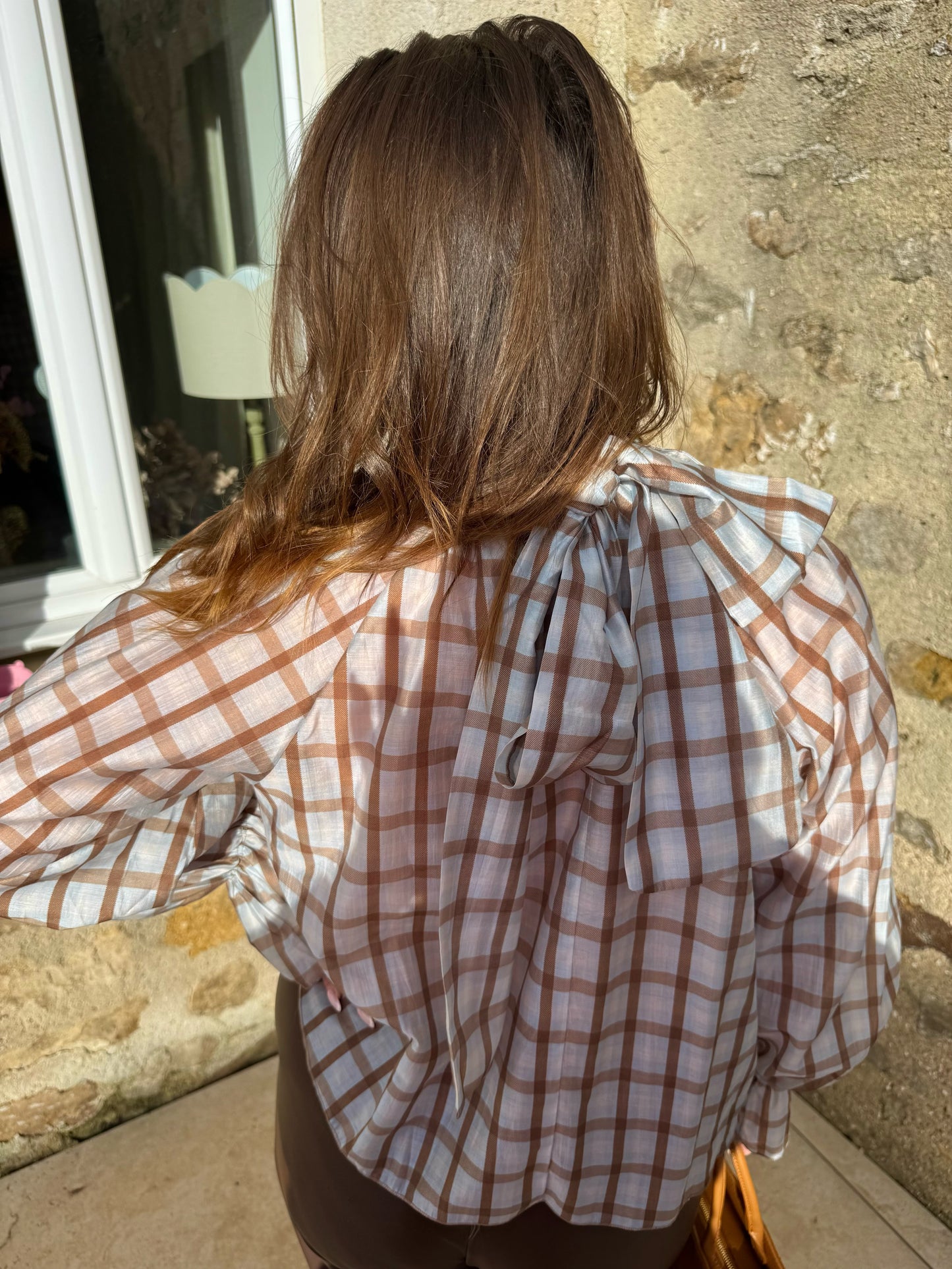 Blouse " Ralph " - Bleu ciel