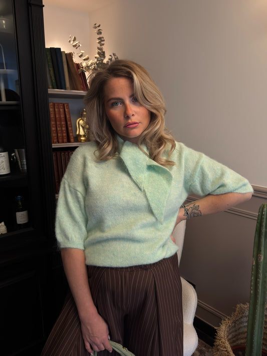 Pull " Claudie" - Vert