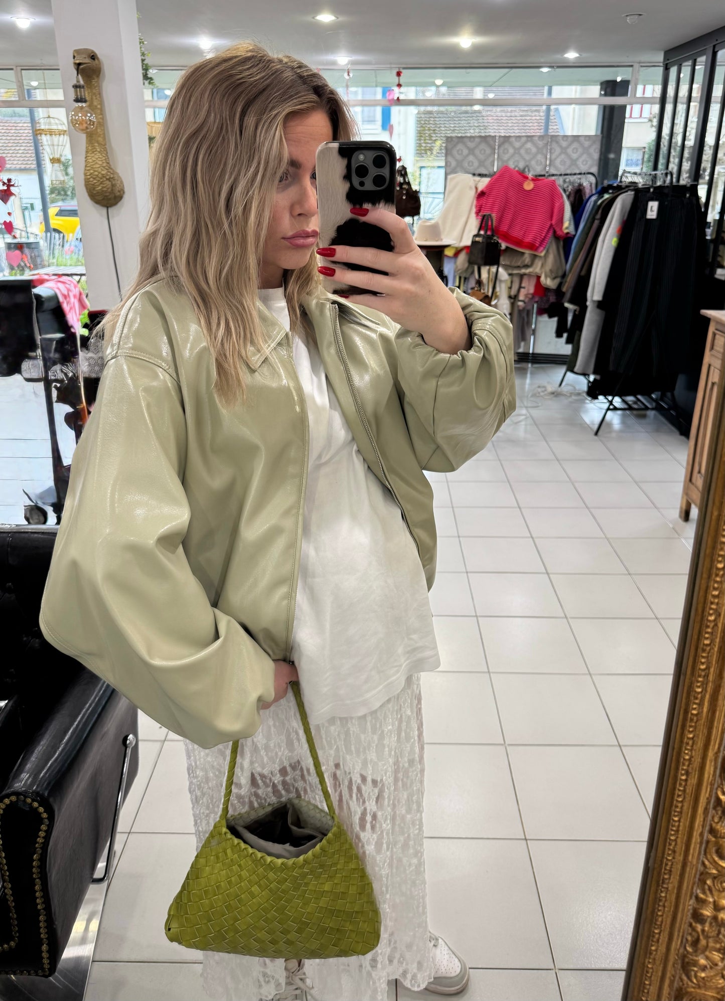 Veste "Gina" - Amande