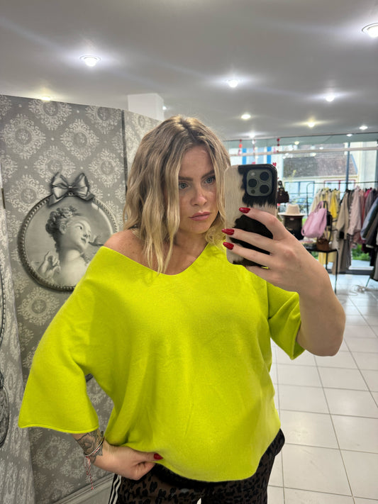 Pull " Mily"- Pistache