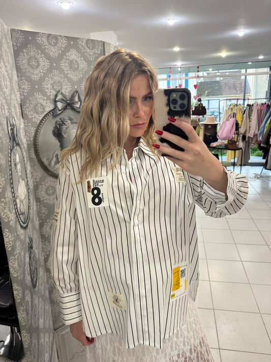 Chemise "Bastien" - rayé Noir