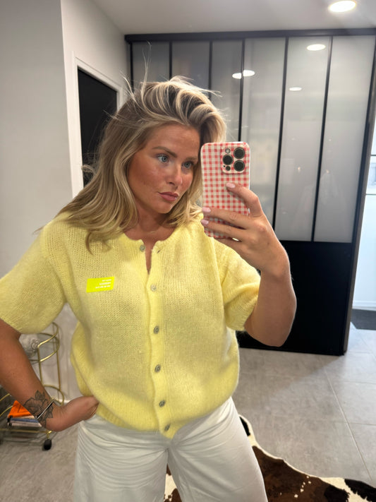 Gilet Théodora jaune