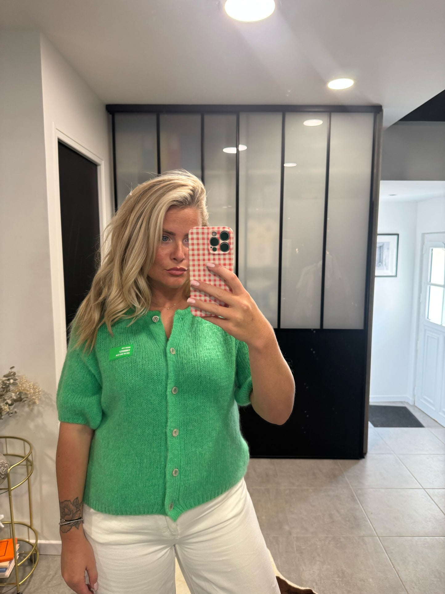 Gilet Théodora vert