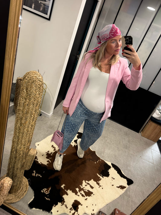 Pantalon Ballon bandana - Jean