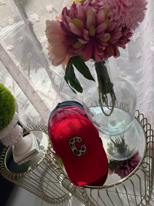 Casquette Camille Rouge