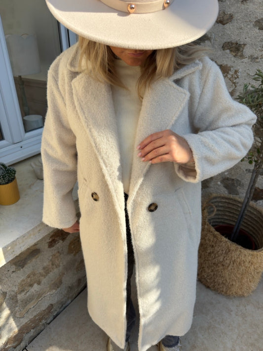 Manteau "Paul" ecru