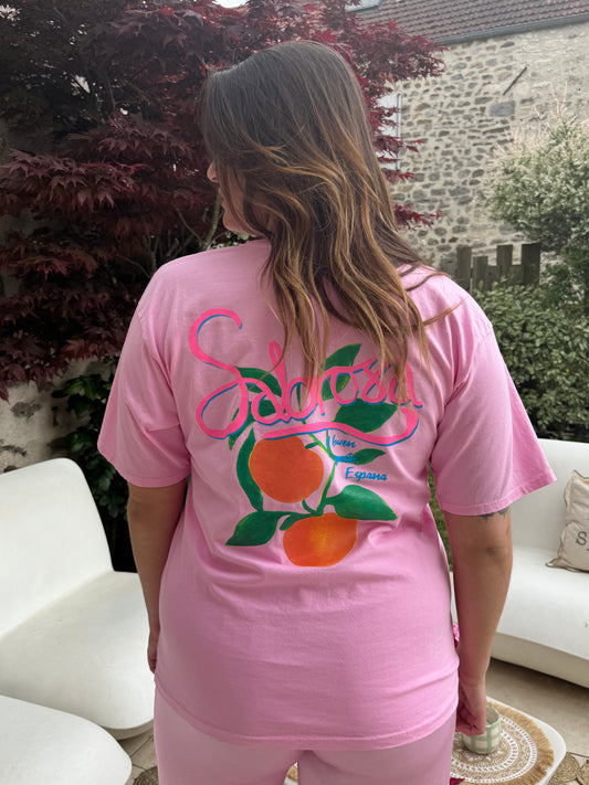 T-shirt Orange rose